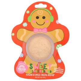 Pacha SOAP Gingerbread Man Froth Bomb Card, 3 OZ