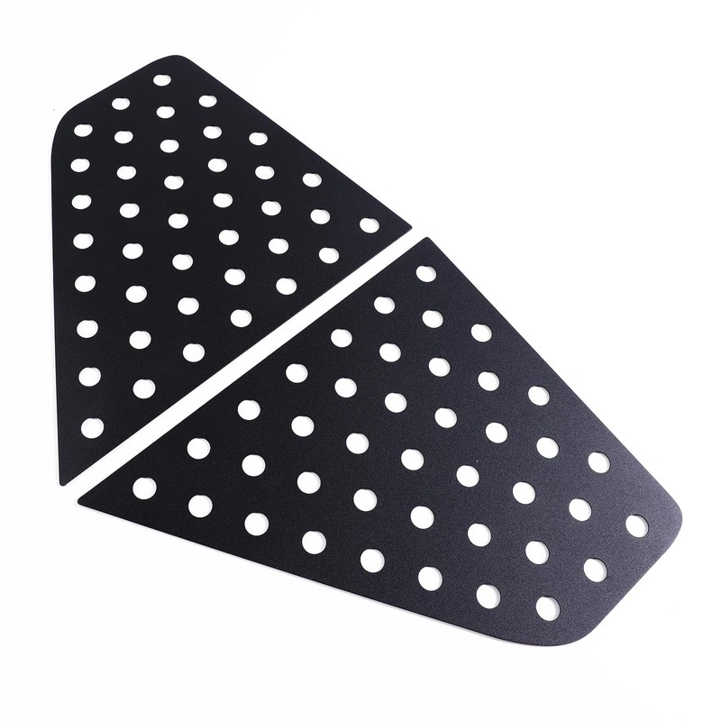 Rear Side Window Louvers Air Ven Trim Accessories Compatible with