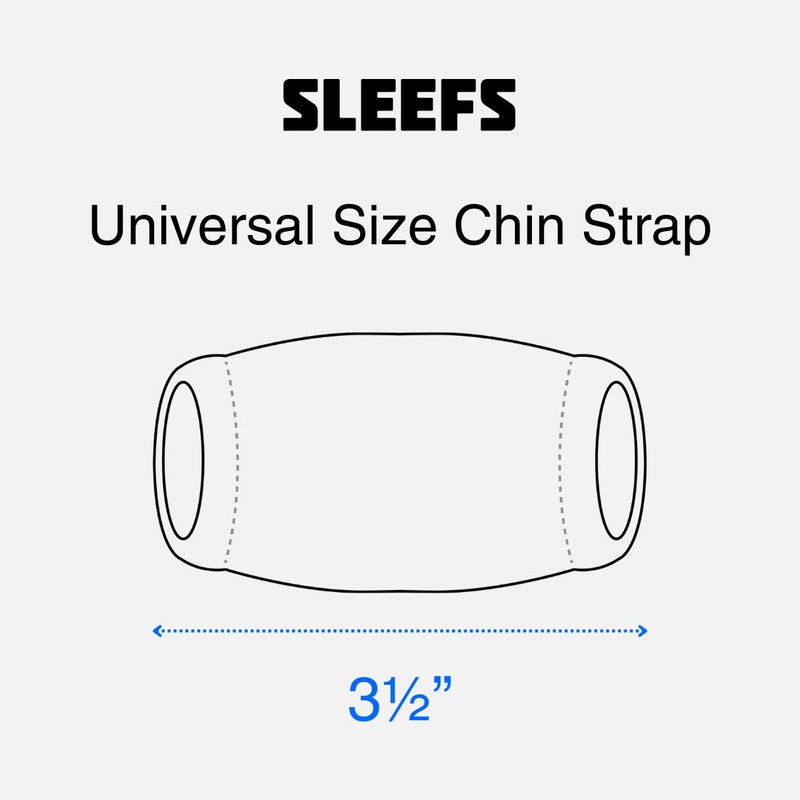 SLEEFS Football Chin Strap Cover - One Size Fits All