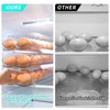 RoskDeewat Egg Holder for Fridge, Automatic Rolling Egg Container for