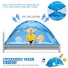 Solar System for Kids Bed Tent Twin Size Mattress -