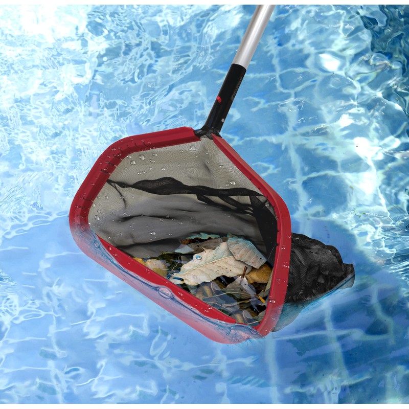 SKIMLITE MANUFACTURING SP100 Leaf Skimmer Net for Cleaning Pools 14"