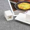 Gaolinci White Porcelain Salt & Pepper Shakers, Salt Shaker Set
