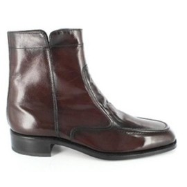 Florsheim mens Essex Moc Toe Zipper Boot Black Cherry, 10.5 US medium