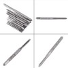Akozon 10pcs/set Drill Tap Mini Tap Dice Set Tap M1