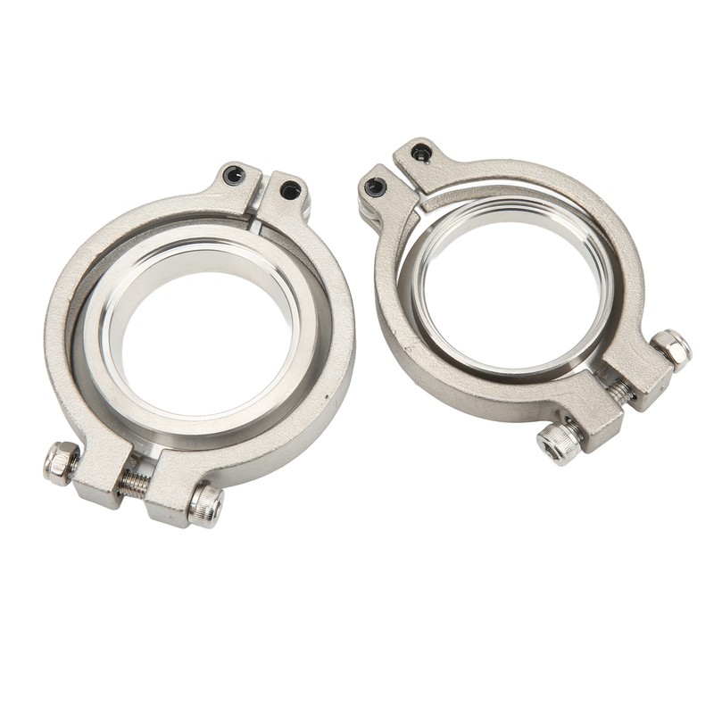 44 mm Wastegate V Band Clamp Set Stainless Steel Inlet