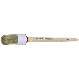 Nölle 153262 Industrial Round Brush with Bristle Mix, Beige/White, Size 12