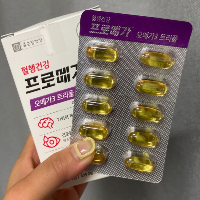 Chong Kun Dang Health Promega Omega 3 Triple 360 ​​Capsules