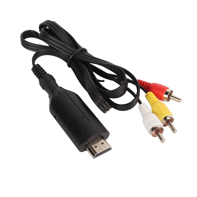 HD Multimedia Interface to RCA Converter Supports 4K 30hz HD