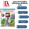 Leisure Arts Crafting with Buttons and Ribbons Book-29 Clever Ways