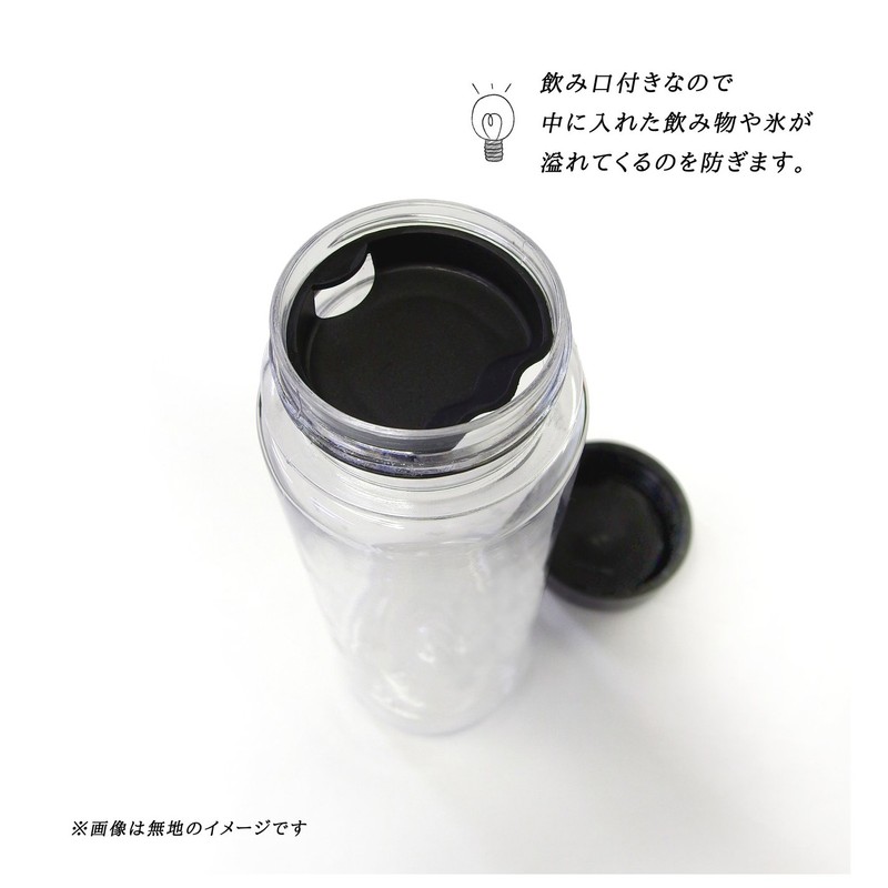 Outdoor Products x Tezuka Moderno 314-177 Tritan Clear Bottle, 16.9