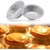 Wyjuan 50 Pcs Small Pie Tins, Round Tart Pie Foil