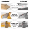FivePears Bevel Raised Panel Router Bit 1/2 Inch Shank for