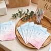 20pcs Gender Reveal Games Baby Prediction Cards Decorations Blue Pink