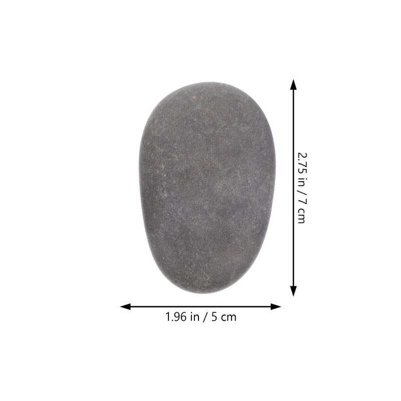 SAFIGLE Natural Stone Round Painting Stone Smooth Rock DIY Painting