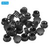 PATIKIL 30pcs 16mm (5/8") Plastic Hole Plugs Flush Type Round