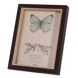 MINUMINU HW060 PORTARETRATO MDF DE PRIMERA CALIDAD DISEÑO MODERNO RECAMARA,OFICINA (OSCURO 5 * 7)