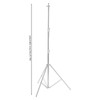 9.2 ft/2.8m Stainless Steel Photography Light Stand 2Pcs, 33.07-44.09lbs Load-Bearing