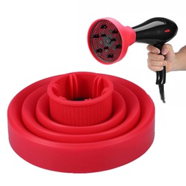 Difusor de Cabello Universal Voluminizador, Accesorio Difusor de Secador de Cabello para Cabello Rizado y Ondulado, Secador de Pelo Plegable, Cubierta Difusora de Soplador,