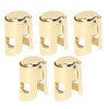 5Pcs Champagne Bottle Stopper Stainless Steel Champagne Sealer Plug Reusable