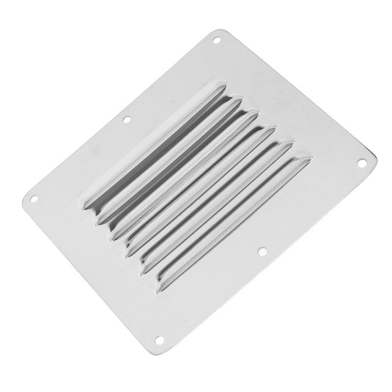 Boat Louvered Vent Rustproof 304 Stainless Steel Marine Ventilation Grille