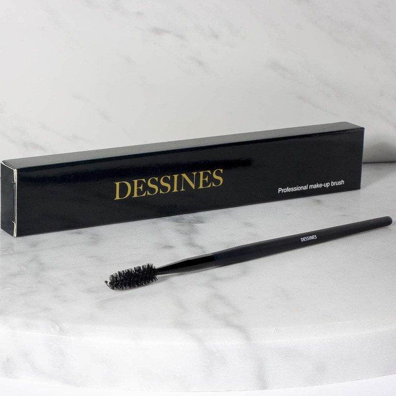 DESSINES Makeup Brush, Vegan Professional Brush with Natural Wood Handle