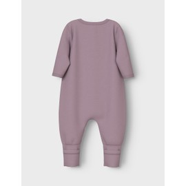 NAME IT Women's Nbfnightsuit 2P Zip Ff Pink Bow Noos (Pack of 2), Barely Pink, 56