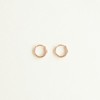 OST minimal simple silver earrings OTE117B09N silver silver / OST