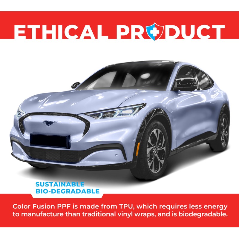 ColorFusion PPF by VViViD, Gloss Ice Blue Dry Apply PPF