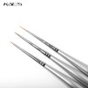 KADS Dotting Brush, 3 Pieces Nail Brush Set Nail Art
