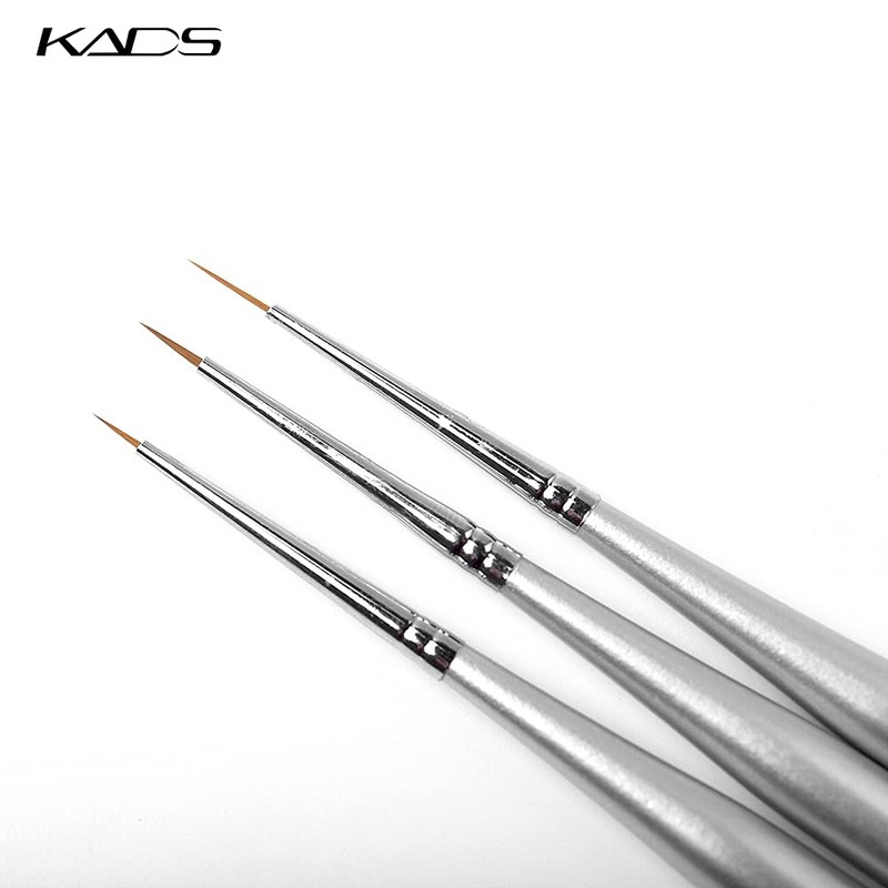 KADS Dotting Brush, 3 Pieces Nail Brush Set Nail Art