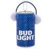 Kurt Adler Budweiser Bud Light Can with Ear Muffs Ornament