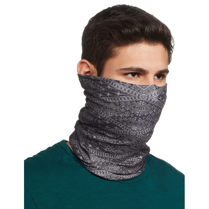 Buff Shawl, Grey, One Size