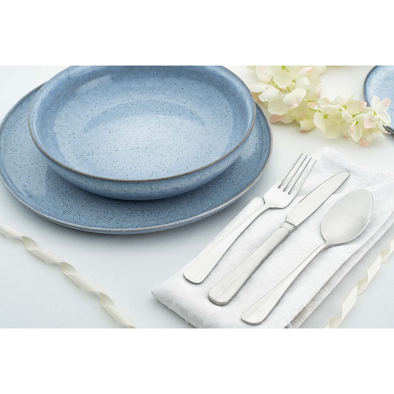 Grunwerg Baguette Coffee Spoons COSBGT, 18/0 Stainless Steel, Set of