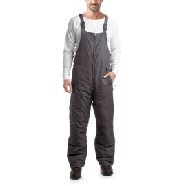 Arctic Hero Men’s Snow Bib – Insulated Waterproof Snow Pants Ski/Snowboard Overalls (S-2XL), Size XX-Large, Grey