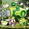 Dinosaur Bubble Gun Kids Electric Handheld Automatic Bubble Machine NIB