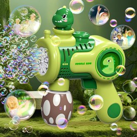 Dinosaur Bubble Gun Kids  Electric Handheld Automatic Bubble Machine NIB