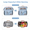 Lekebaby Insulated Lunch Bag for Women Leakproof Wide Open Lunch