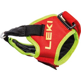 LEKI Trigger Frame Strap, Bright Red-Neon Yellow, S-M-L