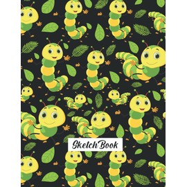 Caterpillar Sketchbook: Caterpillarerpillar Pattern Sketching, Sketch Drawing, Sketchbook For Men, Women, Girls, Boys And Kids
