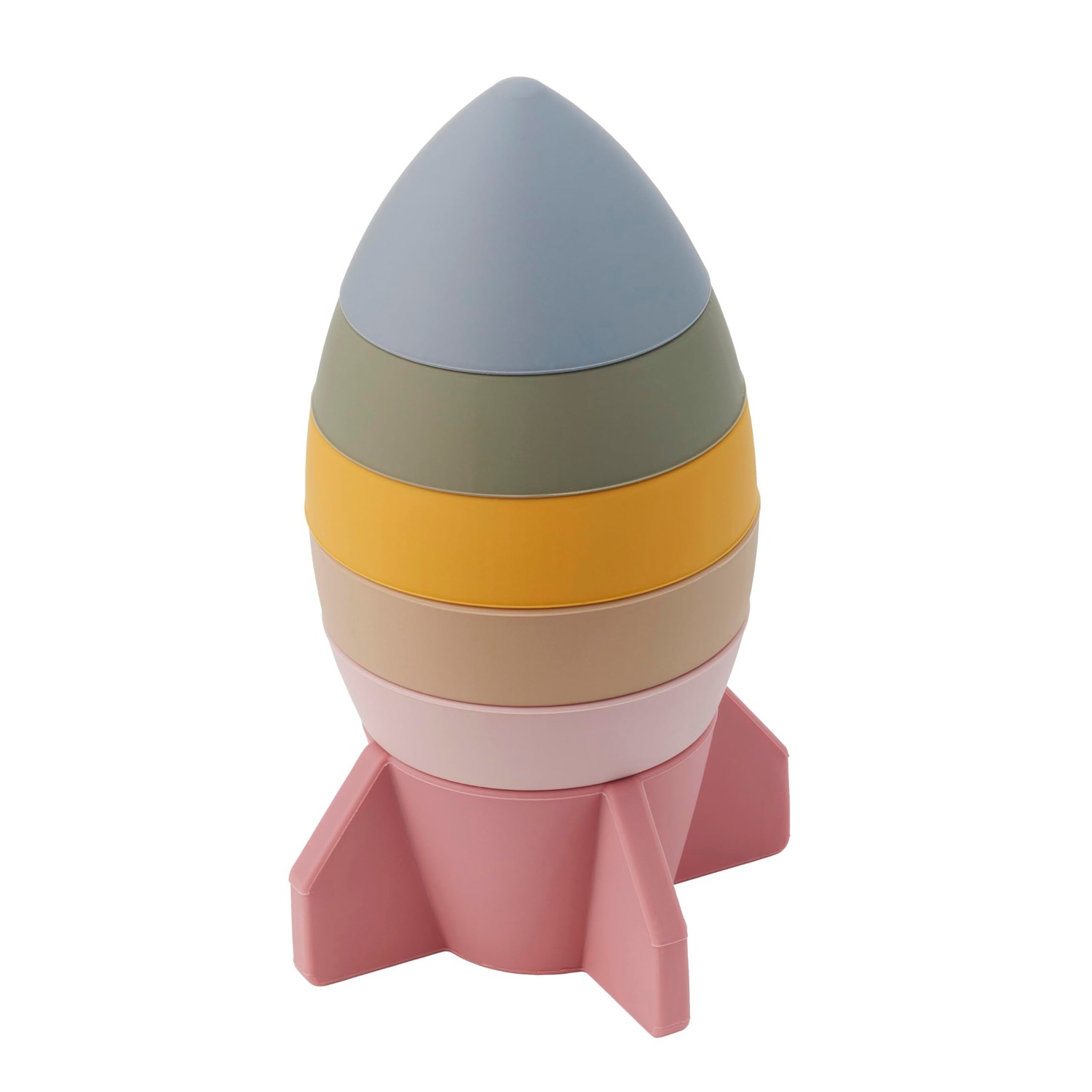 tickit Silisoft Rocket Stacker – 6 Stackable Silicone Rocket Sections ...
