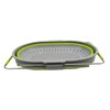 SAMMART 5L Expandable and Collapsible TPE/PP Oval Strainer Over The