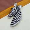Zebra Head Brooch Pins for Women, African Zebra Brooch Pin,