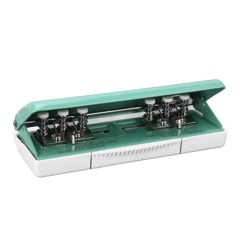 6 Hole Paper Puncher Spacing Adjustable Planner Hole Puncher for