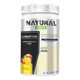 Creatina Monohidratada Green 1 Kg 200 Servicios Sabores                                                                                               