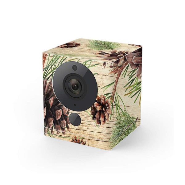 MightySkins Skin Compatible with Wyze Cam V2 - Pine Collage