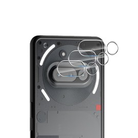 Yiunssy Kameraschutz für Nothing Phone 3a Kamera Schutzfolie 3 Stück, Anti-Kratzen Kamera Panzer Schutz Glas/Hüllenfreundlich/9H Kameraschutz Transparentes Schutzglas für Nothing Phone 3a
