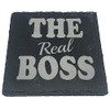 Laser Amore Funny Slate Coaster Set for Couples - 'The