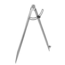 Operitacx Compass for Geometry Precision Wooden Compass with Wing Divider and Pencil Holder Large Compass for Geometry Woodworking Drawing Drawing