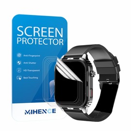MIHENCE Screen Protector Compatible for LEDXBNSS S200 2.1" Smart Watch, TPU HD Protective Film (6 PCS)
